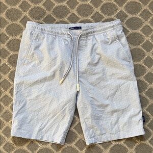 johnnie-O Light Gray Swim Board Shorts